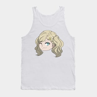 Ann Chibi Head Tank Top